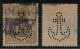 Germany 1900/1916 Stamp With Perfin Anchor By Hatt Brewery Drink Beer From Berlin Gotha Strassburg Lochung Perfore - Cervezas