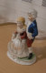 SEHR SCHÖNE PORZELLANFIGUR "BIEDERMEIER PÄRCHEN" In Guter Erhatung Unbeschädigt, Größe Ca. 23 X 15 X 10 Cm. - Autres & Non Classés