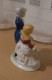 SEHR SCHÖNE PORZELLANFIGUR "BIEDERMEIER PÄRCHEN" In Guter Erhatung Unbeschädigt, Größe Ca. 23 X 15 X 10 Cm. - Autres & Non Classés