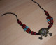 Antikes COLLIER Aus MAROKKO BERBER Türkise Und Korallen Silber Unikat Handarbeit, Sehr Seltenes Antikes Sammlerstück, .. - Afrikanische Kunst