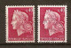 1967-69 Marianne De Cheffer N°1536B - Papier Réactif Aux UV - Used Stamps