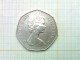 Grande Bretagne Elisabeth II 1977 50 New Pence - 50 Pence