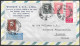 1962 Brazil Brasil Cover Envelope WIDMER & CIA BAHIA VIA AEREA  AIRMAIL TO ZURICH ZUERICH SUISSA SUISSE Switzerland   - Lettres & Documents