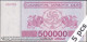 DWN - GEORGIA P.51 - 500000 500.000 Kuponi 1994 UNC - Various Prefixes - DEALERS LOT X 5 - Georgië