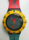 Mc Donalds Armbanduhr Olympische Spiele 1996 - Atlanta Olympiade Rot/Grün - Advertisement Watches