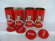 Beautiful Vintage Set Of Four Coca Cola Metal Tin Boxes #1539 - Autres & Non Classés