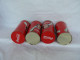 Beautiful Vintage Set Of Four Coca Cola Metal Tin Boxes #1539 - Otros & Sin Clasificación