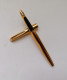 PENNA STILOGRAFICA WATERMAN PARIS PLACCATA ORO 2000 PENNINO ORO 18 K - Pens