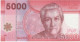 CHILI 5000 PESOS UNC 2012  CE00005510 - Chile