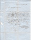 1863 BoM BRIEF Ohne MARKE  Faltbrief Mit Balkenstempel KRIENS Im Kasten Via Luzern Nach Horw  ►Stempel Gruppe 60/1132◄ - ...-1845 Precursores