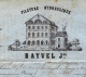 1861 SUPERBE ENTETE FILATURE  NOTRE DAME DE ST LEGER Bayvel à Bernay (Eure)   Pour Cholet Richard Fr. & Retalleau V.HIST - 1800 – 1899