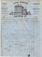 1861 SUPERBE ENTETE FILATURE  NOTRE DAME DE ST LEGER Bayvel à Bernay (Eure)   Pour Cholet Richard Fr. & Retalleau V.HIST - 1800 – 1899