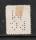 VICTORIA   Perfin , Perforé,  Y&T N° 128  - Anno 1905 - Used Stamps