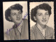 Généalogie - Lot De 2 Photos D'une Femme Dont 1 épreuve Sans Retouche (Photographe De Dinard 35) - Genealogy