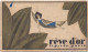 33831# CALENDRIER DE POCHE PARFUMEE AVEC REVE D'OR L.T. PIVER PARIS 1936 - Petit Format : 1921-40