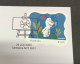 4-9-2023 (4 T 12) Australia - 2023 - Frozen - Stamp Issued 25-7-2023 On Cover - Cartas & Documentos