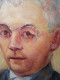 Delcampe - Tableau Portrait D'Homme Notable / Tableau Suisse  Signé A.C.A. FREMAUX - Huiles