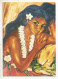 ENTIER POSTAL SUR Carte Postale, POLYNESIE FRANCAISE, 40 F, Tableau De M. G. BOVY, 2 Scans - Postales  Transplantadas (antes 1995)