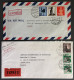 Japon, Lot De 4 Enveloppes Par Exprès - (A1055) - Storia Postale