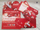 Coca-cola Piccolo Espositore Con 5 Biglietti D'auguri 2013 - Advertising Posters