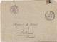 LETTRE EN FRANCHISE - CAD POINTILLE LE PERRIER -VENDEE 1944- AVIS DE RADIATION LISTE ELECTORALE 1945 - Mechanical Postmarks (Other)