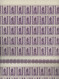 1943. 100 Séries Métiers Sablon 615/622 **. Postfris In Dubbel Vellen Van 50ex) Cote 375,-€ + Variétés - 1931-1950