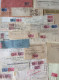 Delcampe - FRANCE LOT DE 110 PAPIERS AVEC TIMBRES FISCAUX DIVERSES EPOQUES - Lettres & Documents