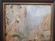 Delcampe - Tableau ROBERT FREMONT Peintre Normand Paysage Pont Saint-Louis Menton Lavandières. - Huiles