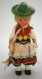 Vintage Wind-Up Mechanical Doll Made In Germany - Bambole