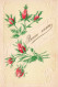 FÊTES -  Bonne Année - Roses Rouges -  Carte Postale Ancienne - Neujahr