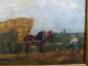 Tableau Scène Paysanne Chevaux Villejuif / 01 Rural - Huiles