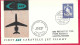 DANMARK - FIRST CARAVELLE FLIGHT - SAS - FROM KOBENHAVN TO HAMBURG *1.4.60* ON OFFICIAL COVER - Posta Aerea