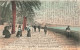 ILLUSTRATION - Une Allée Au Bord De La Mer - Animé - Colorisé - Carte Postale Ancienne - Zeitgenössisch (ab 1950)