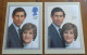 Great Britain Charles Diana PHQ Cards Stamped Postmarked On Wedding Day 1981 Lincoln Celebrates Royal Wedding - Cartas Máxima