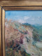 Delcampe - SABINE  (XXème )" Paysage De Montagne" Huile Sur Toile Marouflée Sur Carton Encadrée - Huiles