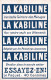 Publicité La Kabiline, La Teinture Des Ménages - Série A La Caserne, Exercice De Boxe - Carte N° 61 - Reclame