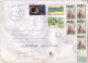 SOLAR ECLIPSE, STURGEON FISH, EAGLE, CONSTANTA CASINO, CHURCH, STAMPS ON REGISTERED COVER, 1999, ROMANIA - Covers & Documents