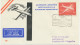 ÖSTERREICH 4.7.1960, AUA Erstflug „KLAGENFURT – FRANKFURT/M.“    AUSTRIA Superb First Flight With AUA - Premiers Vols