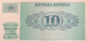 Slovenia 10 Tolarjev, P-4a (1990) - UNC - Slovénie