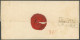 SCHLESWIG-HOLSTEIN 23 BRIEF, 1865, 1 1/3 S. Lebhaftrotkarmin Als Einzelfrankatur Auf Brief Vom POLIZEY-AMT Zu ALTONA (rü - Schleswig-Holstein