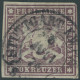 WÜRTTEMBERG 42a O, 1873, 70 Kr. Braunlila, Hufeisenstempel STUTTGART K.W., Kleine Rückseitige Schürfung Sonst Pracht, Fo - Other & Unclassified