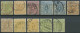WÜRTTEMBERG O,BrfStk , 1851-1874, Sammlung Von 71 Gestempelten Werten, Etwas Unterschiedliche Erhaltung Mit Vielen Prach - Other & Unclassified