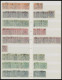 Delcampe - WÜRTTEMBERG 101-188 O,BrfStk , 1875-1923, Dienstmarken I, Gut Sortierte Reichhaltige Dublettenpartie Von über 1200 Werte - Other & Unclassified