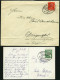 BAHNPOST Berlin-Kiel (Zug 63 (3x),64 (2x) Und 66), 1923-1944, 6 Belege Feinst/Pracht - Máquinas Franqueo (EMA)