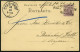 BAHNPOST DR P 12 BRIEF, Geestemünde-Hannover, L3, 1883-1885, Auf Vier 5 Pf. Ganzsachenkarten, Fast Nur Pracht - Franking Machines (EMA)