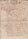 1674 - PAPIERS TIMBRES DEUX SOLS ORLEANS (2 FEUILLES) ! EXTRAIT DE TRANSACTION - ....-1700: Precursori