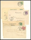 Delcampe - SAMMLUNGEN O,BrfStk,Brief , 1875-1900, Reichhaltiger Sammlungsteil Pfe., Pf. Und Adler, Insgesamt 134 Werte Und 12 Beleg - Other & Unclassified