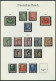 SAMMLUNGEN, LOTS O, Gestempelte Sammlung Dt. Reich Von 1923-32 Auf Leuchtturm Falzlosseiten, U.a. Mit Mi.Nr. 351-54, 378 - Used Stamps