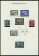 SAMMLUNGEN, LOTS O, Gestempelte Sammlung Dt. Reich Von 1923-32 Auf Leuchtturm Falzlosseiten, U.a. Mit Mi.Nr. 351-54, 378 - Gebraucht