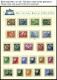 SAMMLUNGEN O, 1932-45, Gestempelte Saubere Sammlung Im Borek Spezialalbum, Bis Auf Mi.Nr. 496-98 Und Bl. 2,3 Und 5 Wohl  - Used Stamps